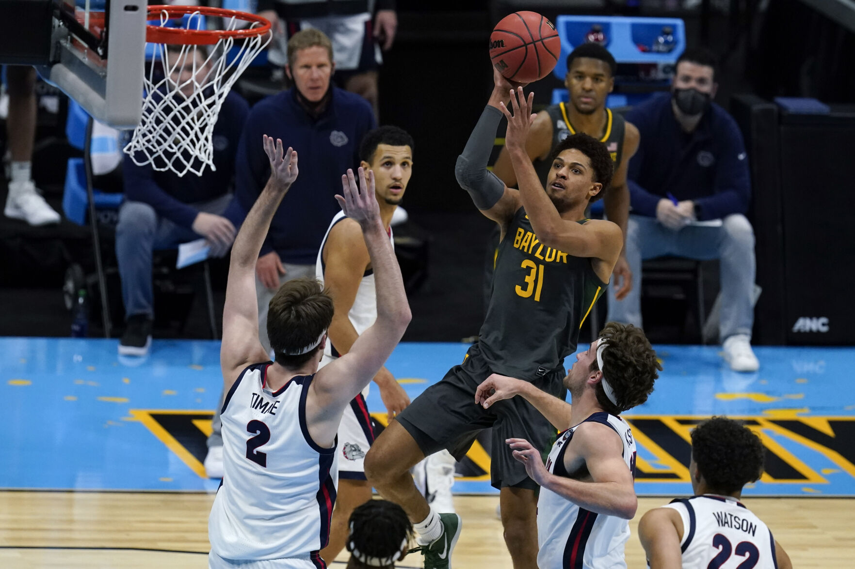 NCAA Final Four Baylor Gonzaga Basketball